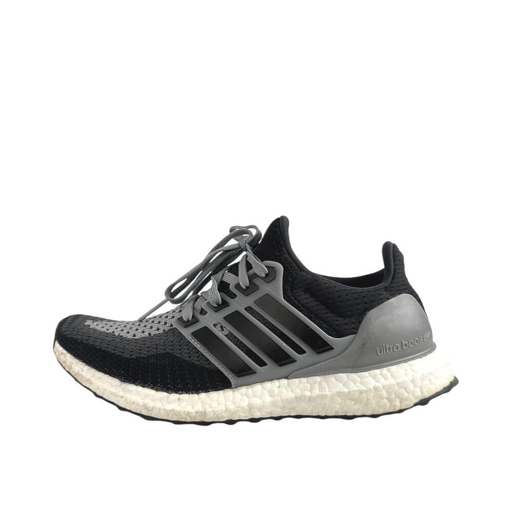 Adidas Ultra Boost Womens Black Mesh Lace Up Low Top Running Sneakers Shoes Sz 7